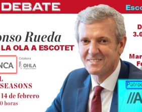 Alfonso Rueda utiliza los patrocinios de Escotet-Abanca para viajar hasta Madrid para atacar al PSdeG.