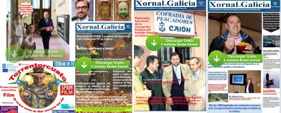 Revistas Magazine Xornal de Galicia y Pladesemapesga descargables bajo licencia GNU