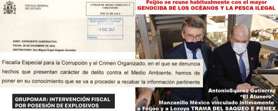La Fiscalía de Medio Ambiente investiga si la “denuncia por el uso de explosivos de Antonio Suárez Gutíerrez de GrupoMar” es perseguible de oficio en España