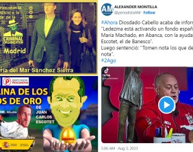Feijóo y Mar Sánchez iniciarán el traslado de su gestión mafiosa a Latinoamérica con el aPPoyo de Escotet-Abanca PPara recuPPerar PPoder.