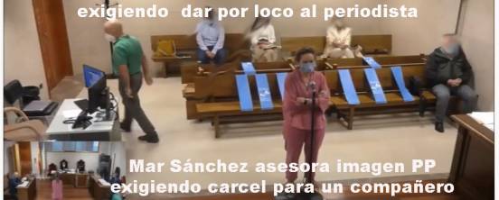 El abogado de Mar Sanchez Sierra asesora de Feijóo es un especialista en amenazas y querellas maliciosas contra la libertad de expresion.