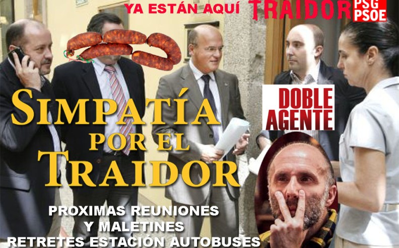 Lage Tuñas, agente Doble del PP infiltrado, regala el Ayuntamiento y Diputación de Ourense al PP.