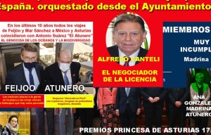 Antonio Suárez Gutierrez GRUPOMAR entre los 2.824 títulos que Podemos y PLADESEMAPESGA quiere retirar a los corruptos.