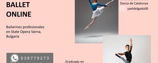 Yael y Niko, dos profesionales de la danza a nivel Internacional pioneros en la enseñanza del Ballet online.