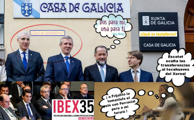 Escotet se hace con la corrupción de la Xunta mientras su socia Mar Sánchez se reune con el IBEX 35.