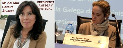 La asesora de Feijóo María del Mar Sánchez Sierra Vicepresidenta de Retegal entre otros muchos cargos de confianza del Gobierno del PPdeG en la Xunta, podría estar desempeñando el cargo ilegalmente según los estatutos.