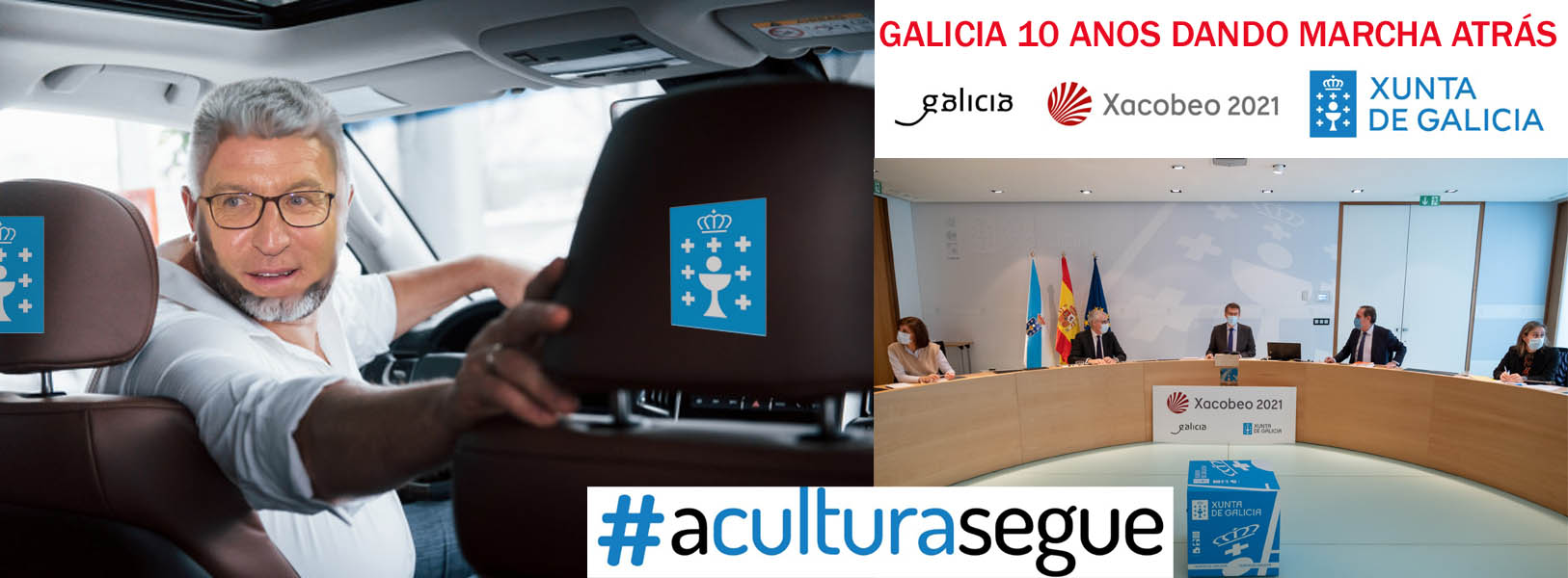 Feijóo dirige un gobierno de muertos vivientes que basan su gestión en la MARCHA  ATRÁS, #GaliciaGaliciaGalicia #Galiciavolve ja,ja,ja orgullosos de ser  galeg@s. - Xornal Galicia | Xornal Galicia