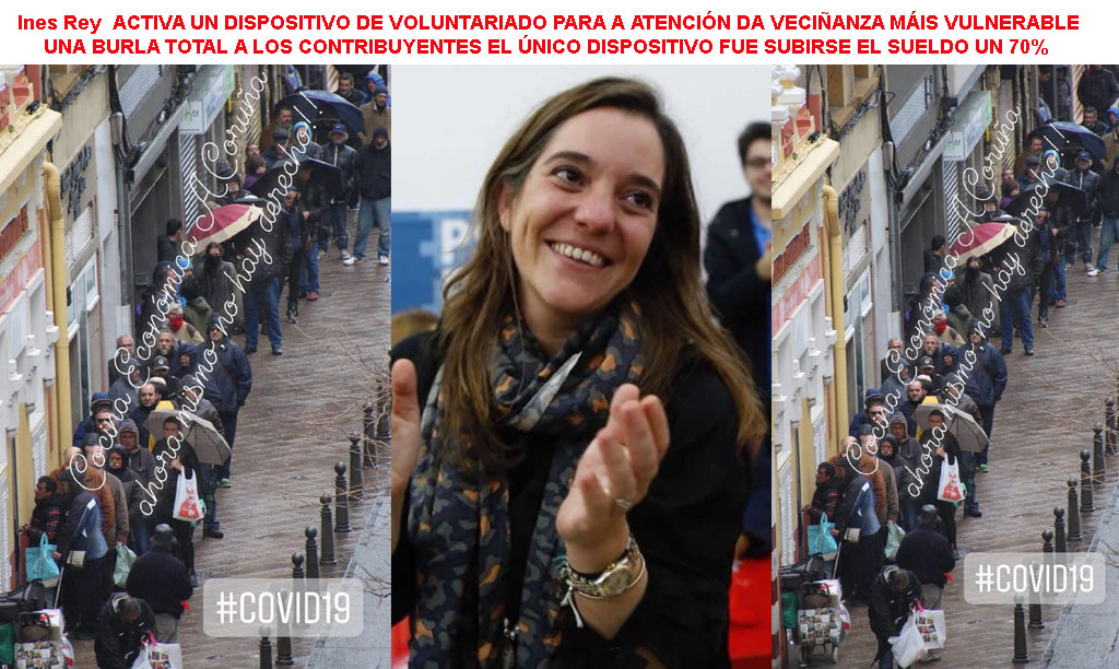 Las panderetadas de Ines Rey y su DISPOSITIVO DE VOLUNTARIADO PARA A  ATENCIÓN DA VECIÑANZA MÁIS VULNERABLE - Xornal Galicia