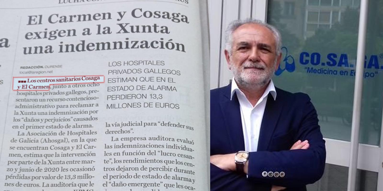 Un juzgado de Instrucción de Ourense admite a trámite una querella criminal  por DELITOS SOCIETARIOS contra Cosaga, Scanner Orense GRUPO HOSPITALARIO  RECOLETAS SAU,etc. - Xornal Galicia Exclusivo
