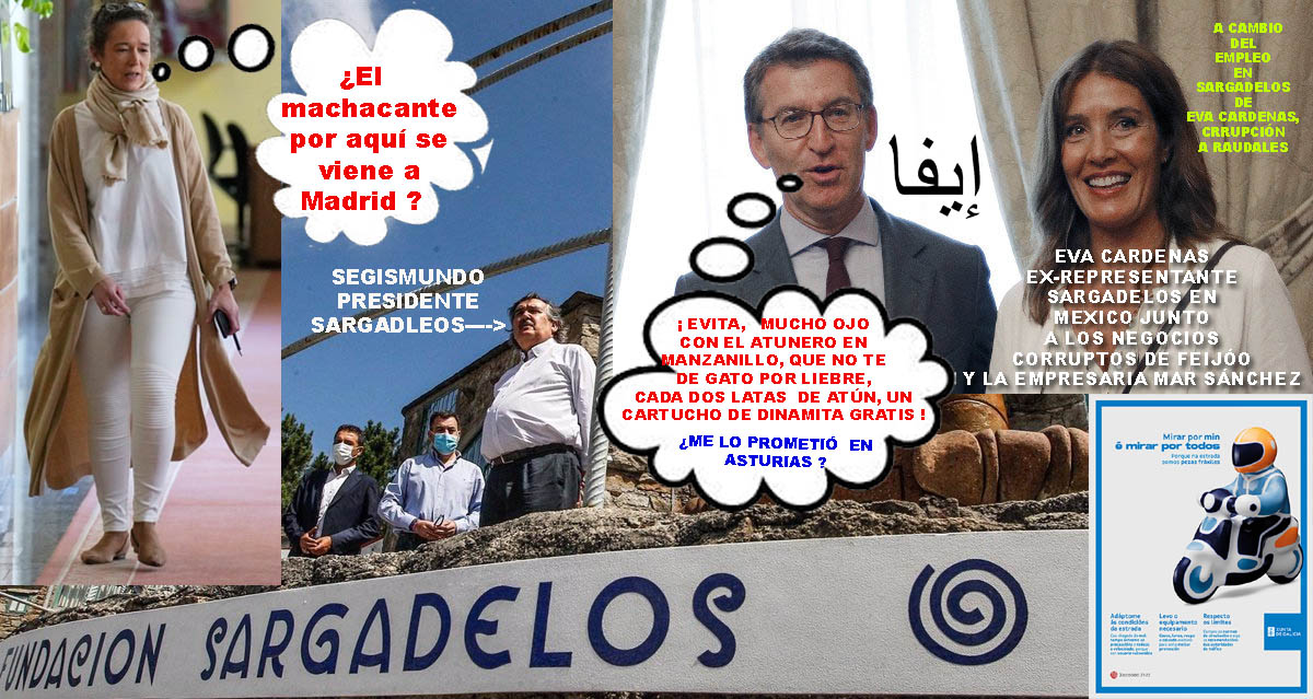 Xornal Galicia - Feijóo se niega a responder sobre casos de #corrupción por  “#respeto a Sargadelos para que no cante Segismundo sobre su pareja Eva  Cardenas.
