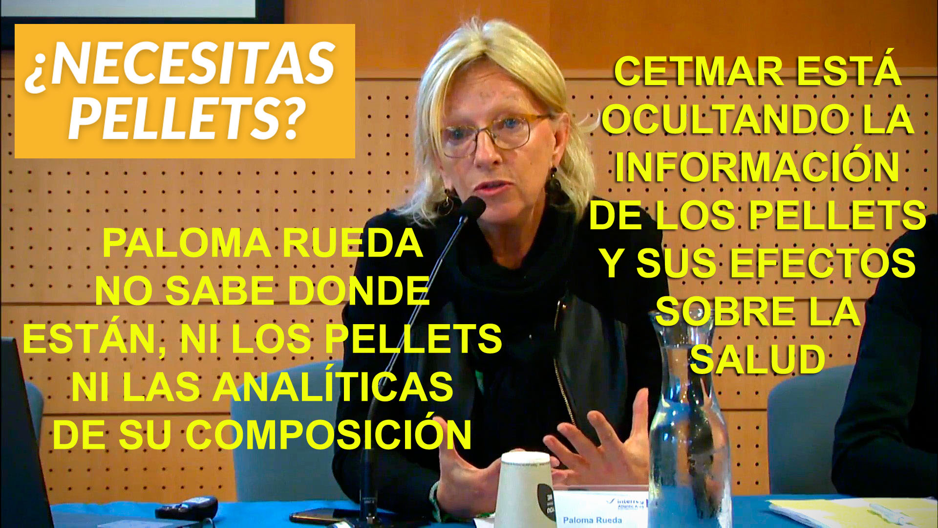 Paloma Rueda Directora y Gerente, Gestora Comité Expertos en Pellets, ¿ que  dicen los análisis de los pellets desaparecidos ? - Xornal Galicia Exclusivo