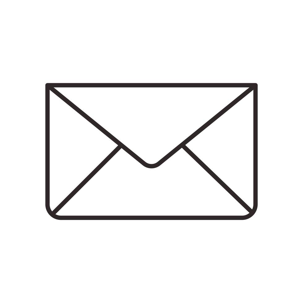 envelope mail icon free vector
