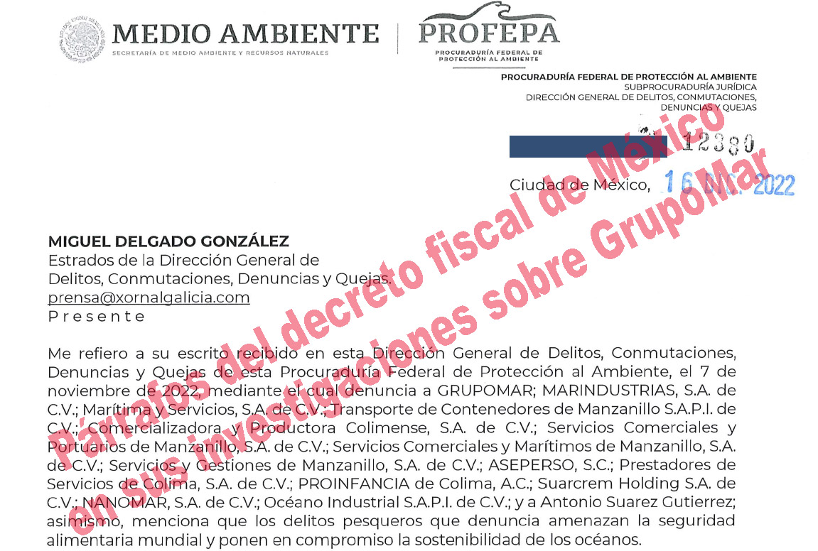 Xornal Galicia - Antonio Suárez Gutiérrez El Rey del Atún y Presidente de  Grupomar "empadronado" en las fiscalías de México, UE, Perú etc...