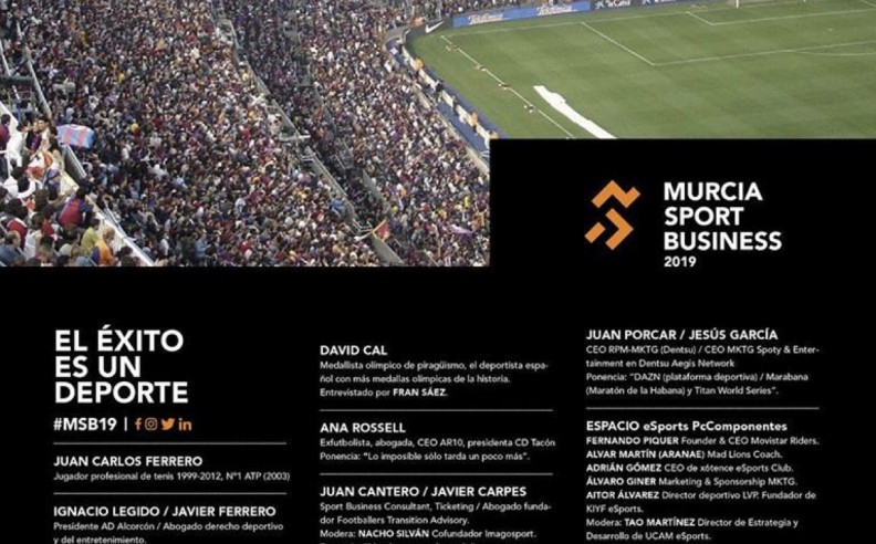 El 9 de abril llega la II edición del Murcia Sport Business