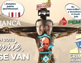 Que la vida de Feijoo está rodeada de ladrones como Jesús en la cruz ya es voz populi... ! Viva el vino ! Dice Rajoy